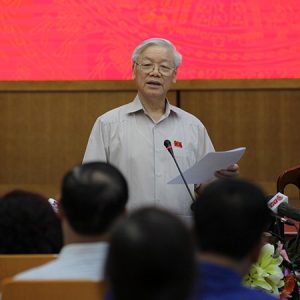 ‚Mới xử lý cán bộ về mặt Đảng, về hình sự ta đang làm‘