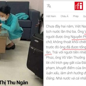 Nữ tiếp viên hàng không Võ Tú Quỳnh thật sự là cháu ruột V.V Thưởng – và TBT N.P Trọng đã ra tay „cứu“ ông Thưởng