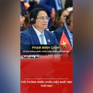 THỦ TƯỚNG NHIỀU KHẨU HIỆU NHẤT MỌI THỜI ĐẠI!