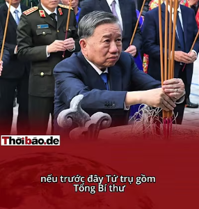 TRẦN CẨM TÚ HỢP THỨC HÓA “NGŨ TRỤ” TRONG BỘ MÁY QUYỀN LỰC