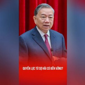 QUYỀN LỰC TỪ SỢ HÃI CÓ BỀN VỮNG?