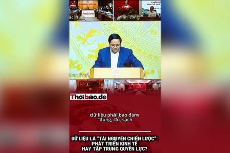 DỮ LIỆU LÀ “TÀI NGUYÊN CHIẾN LƯỢC”: PHÁT TRIỂN KINH TẾ HAY TẬP TRUNG QUYỀN LỰC?