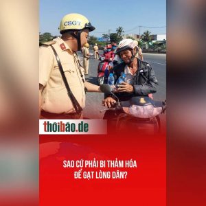 SAO CỨ PHẢI BI THẢM HÓA ĐỂ GẠT LÒNG DÂN?