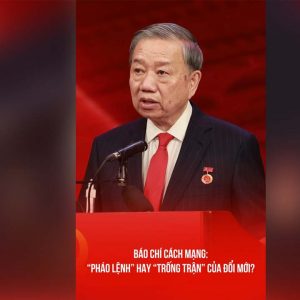 BÁO CHÍ CÁCH MẠNG: “PHÁO LỆNH” HAY “TRỐNG TRẬN” CỦA ĐỔI MỚI?