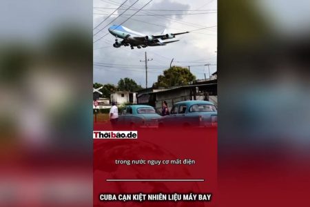 CUBA CẠN KIỆT NHIÊN LIỆU MÁY BAY