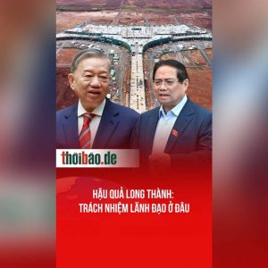 HẬU QUẢ LONG THÀNH: TRÁCH NHIỆM LÃNH ĐẠO Ở ĐÂU