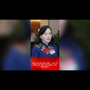 Nguyễn Thị Kim Tiến –  14,5 Tỷ Đồng Và Cán Cân Công Lý Bị Bẻ Cong?