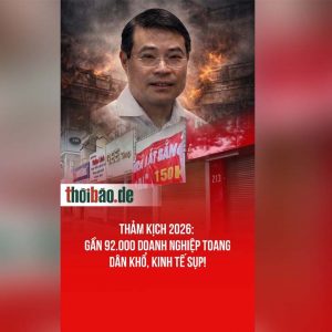 Thảm Kịch 2026: Gần 92.000 Doanh Nghiệp Toang – Dân Khổ, Kinh Tế Sụp!