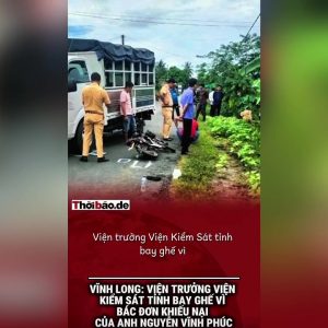 Vĩnh Long: Viện trưởng Viện Kiểm Sát tỉnh bay ghế vì bác đơn khiếu nại của anh Nguyễn Vĩnh Phúc.