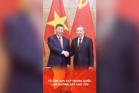 Tô Lâm xin vay Trung Quốc làm đường sắt cao tốc.