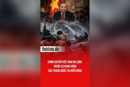 Chính quyền Việt Nam im lặng trước sự hung hăng của Trung Quốc tại Biển Đông.