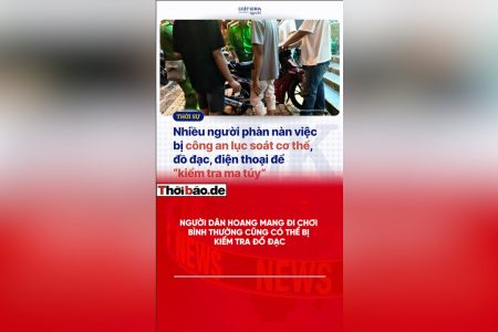 Người dân hoang mang: Đi chơi bình thường cũng có thể bị kiểm tra đồ đạc