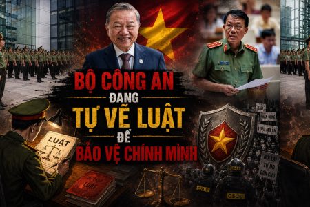 Bộ Công an đang tự vẽ luật để bảo vệ chính mình.