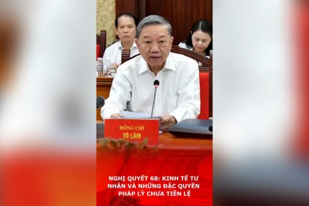 Nghị quyết 68: Kinh tế tư nhân và những đặc quyền pháp lý chưa tiền lệ.