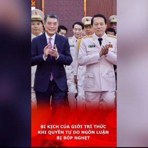 Bi kịch của giới trí thức khi quyền tự do ngôn luận bị bóp nghẹt