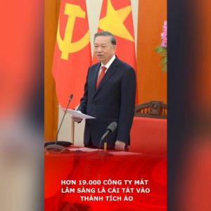 Hơn 19.000 công ty mất lâm sàng là cái tát vào thành tích ảo