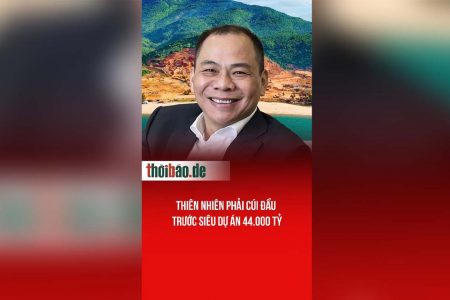Thiên nhiên phải cúi đầu trước siêu dự án 44.000 tỷ