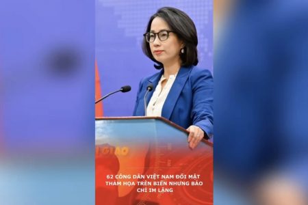 62 công dân Việt Nam đối mặt thảm họa trên biển nhưng báo chí im lặng