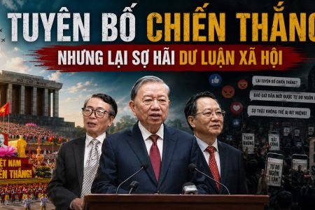 Tuyên bố chiến thắng nhưng lại sợ hãi dư luận xã hội