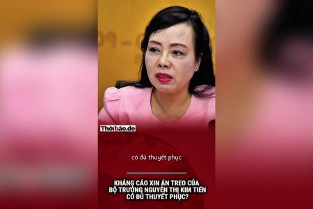 Kháng cáo xin án treo của cựu Bộ trưởng Nguyễn Thị Kim Tiến có đủ thuyết phục