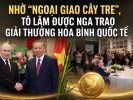 Thanks to “bamboo diplomacy,” To Lam was awarded an international peace prize by Russia