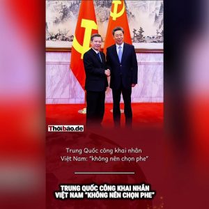 Trung Quốc công khai nhắn Việt Nam „không nên chọn phe“
