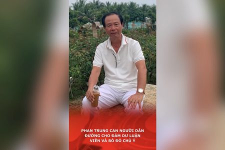Phan Trung Can người dẫn đường cho đám Dư luận viên và bò đỏ chú ý