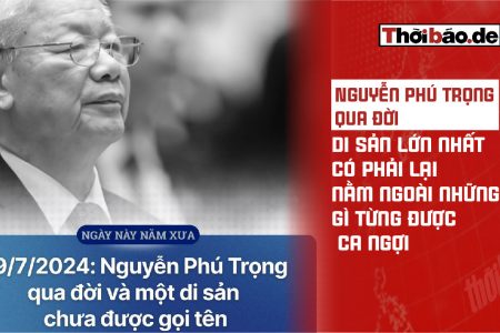 Nguyễn Phú Trọng qua đời: Di sản lớn nhất có phải lại nằm ngoài những gì từng được ca ngợi