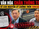 Le ministère de la Culture bloque les informations dénonçant Nguyễn Sỹ Cường sur Threads