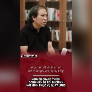 Nguyễn Quang Thiều: Cống hiến để rồi bị chính nơi mình phục vụ quay lưng