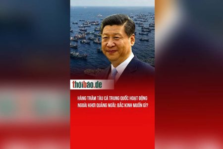 Hàng trăm tàu cá Trung Quốc hoạt động ngoài khơi Quảng Ngãi: Bắc Kinh muốn gì?