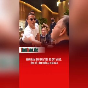 Năm năm sau bữa tiệc bò dát vàng, ông Tô Lâm trở lại châu Âu