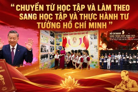 Passer de « étudier et suivre » à « étudier et mettre en pratique » la pensée de Hô Chi Minh