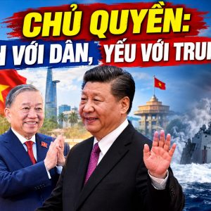 Chủ quyền: Mạnh với dân, yếu với Trung Quốc