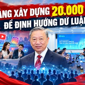 Đảng xây dựng 20.000 KOL để định hướng dư luận