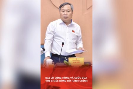 Đại lộ sông Hồng và cuộc đua với chiếc đồng hồ hành chính