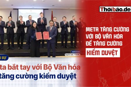 Meta tăng cường với Bộ Văn hóa để tăng cường kiểm duyệt