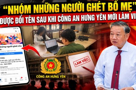 Le « Groupe de ceux qui détestent leurs parents » a changé de nom après que la police de Hưng Yên a convoqué son créateur
