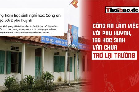 Công an làm việc với phụ huynh, 166 học sinh vẫn chưa trở lại trường